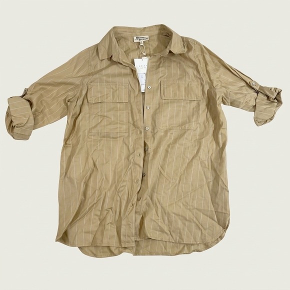 Hester & Orchard Tops - Women's Hester Orchard Long Sleeve Brown Top Size S Casual Shirt